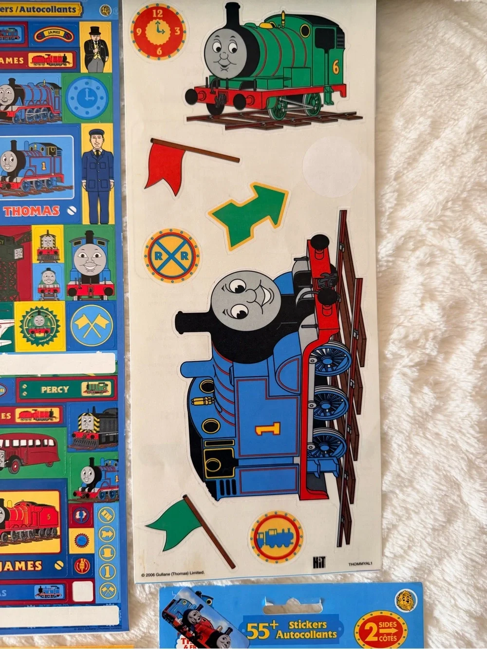 Vintage 2005 Sandylion Thomas & Friends 12x12 Scrapbook Album & Supplies